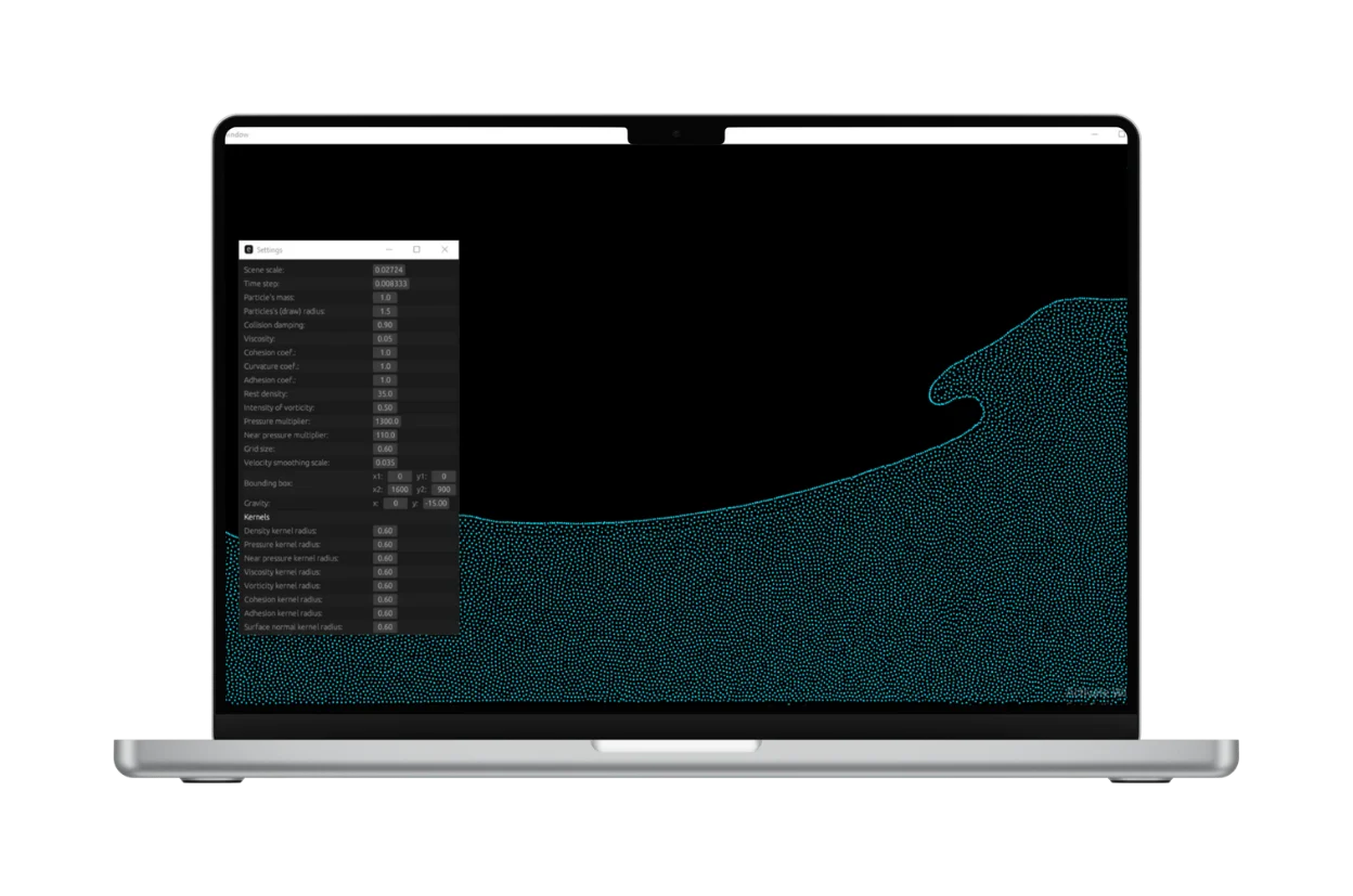 Water Simulation project screenshot